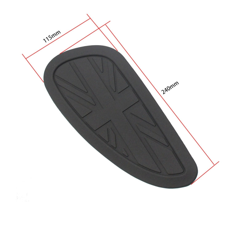 For Triumph Bonneville T100/T120 Bobber 1200 Fuel Tank Insulation Pad Anti-slip Sticker