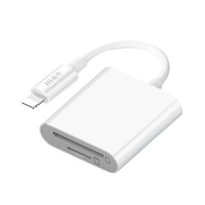 JINGHUA Mobile Phone Card Reader Converter Memory Card Reader, Lighning With Cable SD, Lighning With Cable TF+SD, Type-C With Cable SD, Type-C With Cable TF+SD