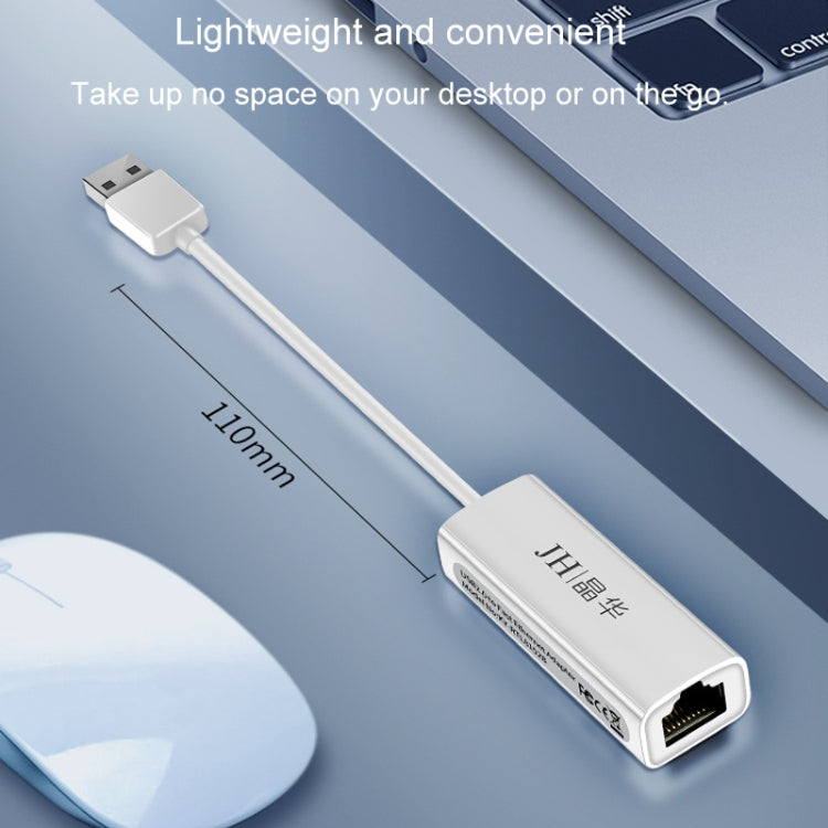 JINGHUA Z310 USB2.0 To RJ45 100Mbps Network Card Network Interface Box Laptop Network Card Free Driver