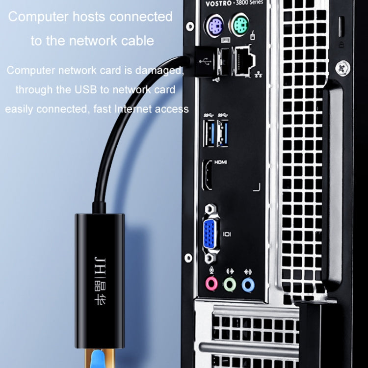 JINGHUA Z310 USB2.0 To RJ45 100Mbps Network Card Network Interface Box Laptop Network Card Free Driver