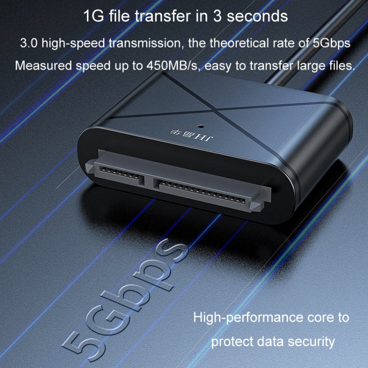 JINGHUA USB3.0 To SATA HDD Adapter Cable For 2.5/3.5 Inch External HDD SSD Hard Drive