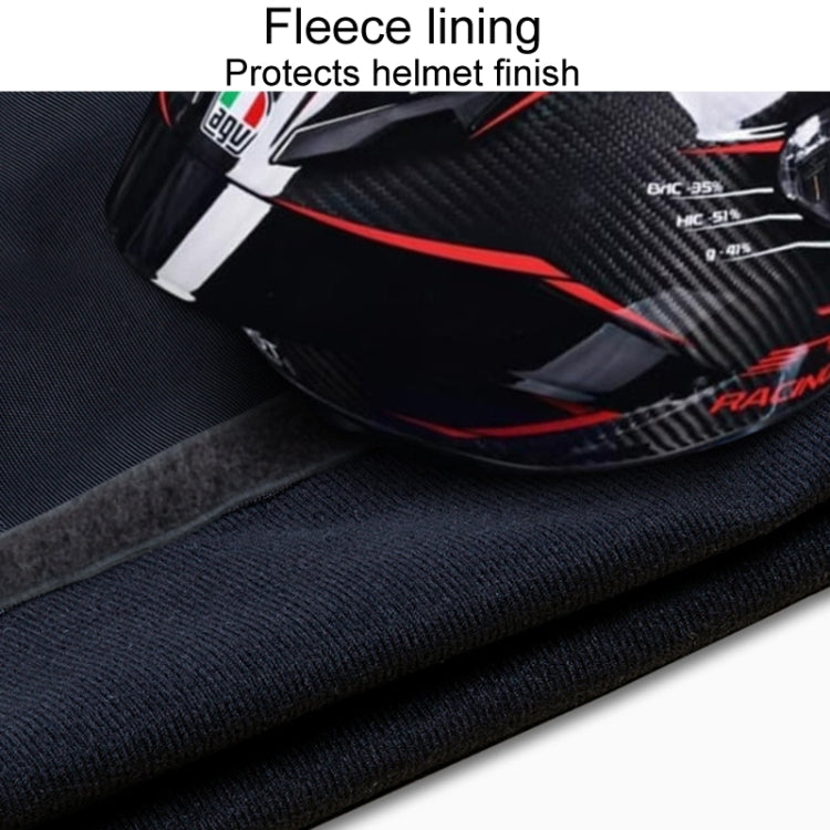 Outdoor Riding Motorcycle Helmet Bag Large Capacity Waterproof Combination Lock Storage Pack, 30L