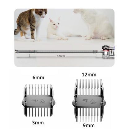 For Dyson Vacuum  V7 V8 V10 V11 V15 Pet 3 in 1 Hair Trimmer Kit, With Hose, Without Hose