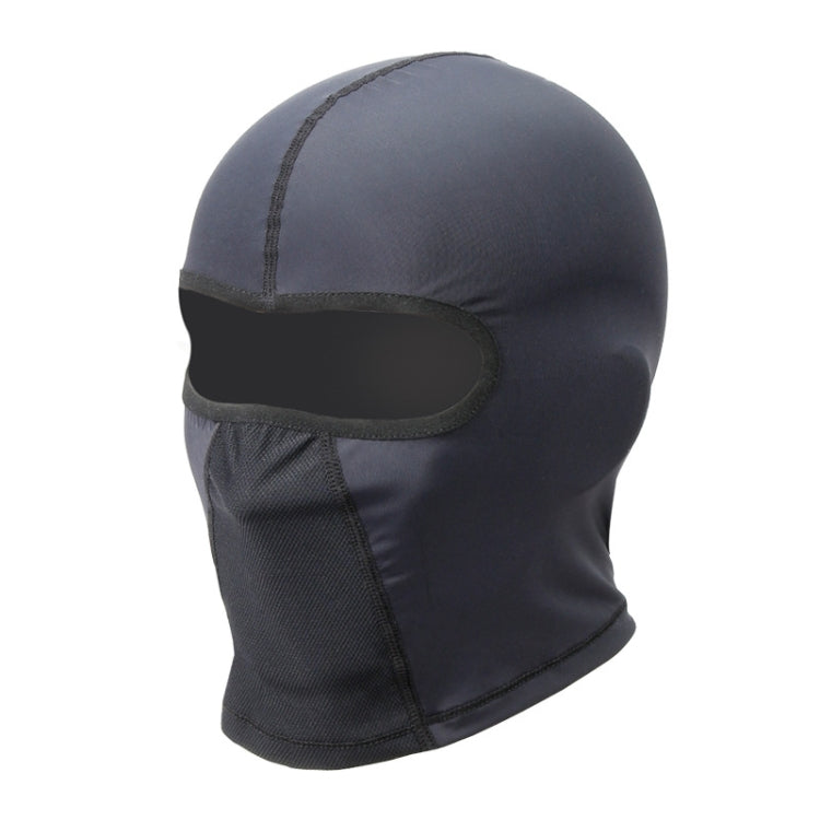 Summer Icy Silk Motorcycle Riding Headgear Outdoor Sports Sun Protection Mask, Basic Model, With Glasses Hole