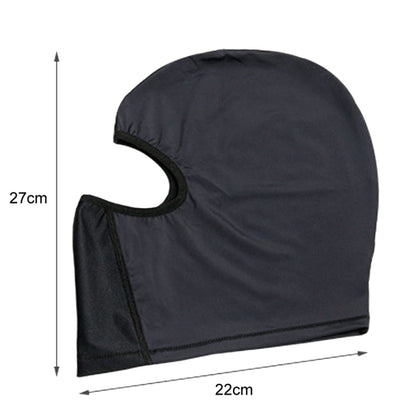 Summer Icy Silk Motorcycle Riding Headgear Outdoor Sports Sun Protection Mask, Basic Model, With Glasses Hole