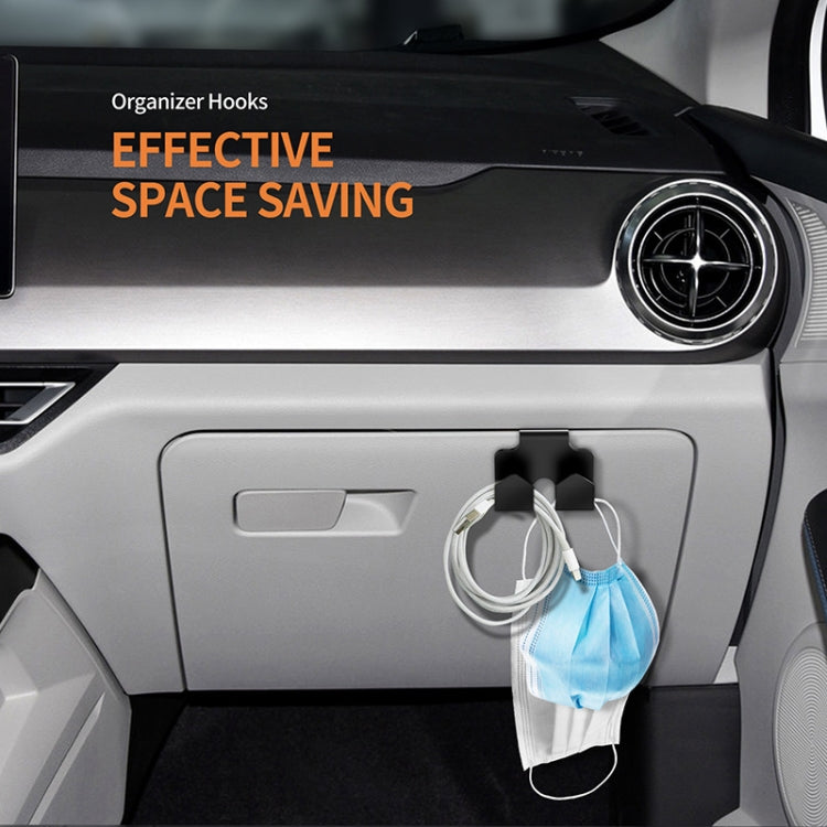 2pcs Car Front Seat Storage Box Hook For BYD Yuan Plus