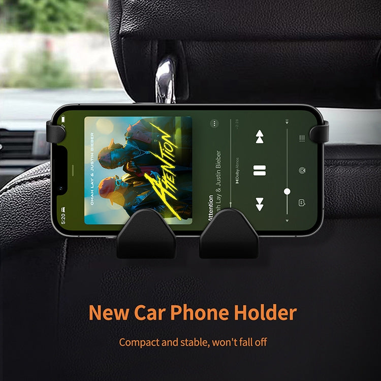 2pcs Car Decorative Hook Mobile Phone Holder