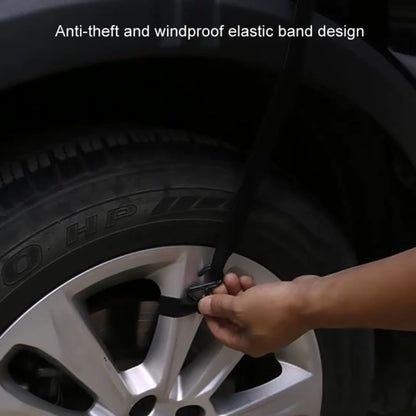 Car Front Windshield Cover Sun Shade Snow Shield Sunscreen Heat Insulation Frostproof Car Coat Half Cover, Free Tie Model, Protect Wipers, Protecting Hood