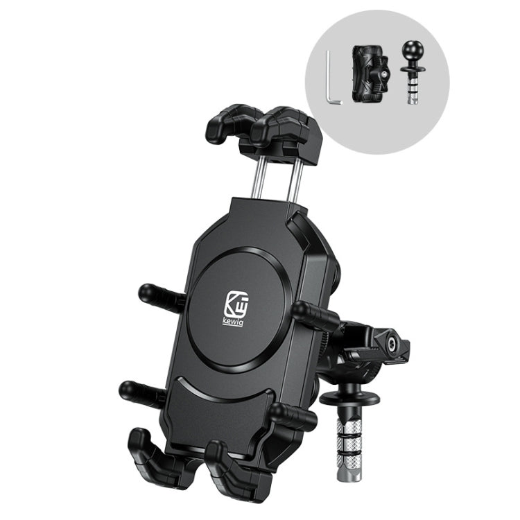 Kewig Motorcycle Octopus Holder Anti-Theft Motorcycle Cell Phone Mounts, M26-C1, M26-C2, M26-C3, M26-C4, M26-C5, M26-C6, M26-C7, M26-C8