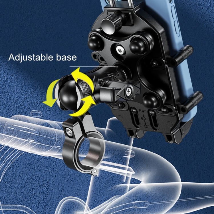 Kewig Motorcycle Octopus Holder Anti-Theft Motorcycle Cell Phone Mounts, M26-C1, M26-C2, M26-C3, M26-C4, M26-C5, M26-C6, M26-C7, M26-C8