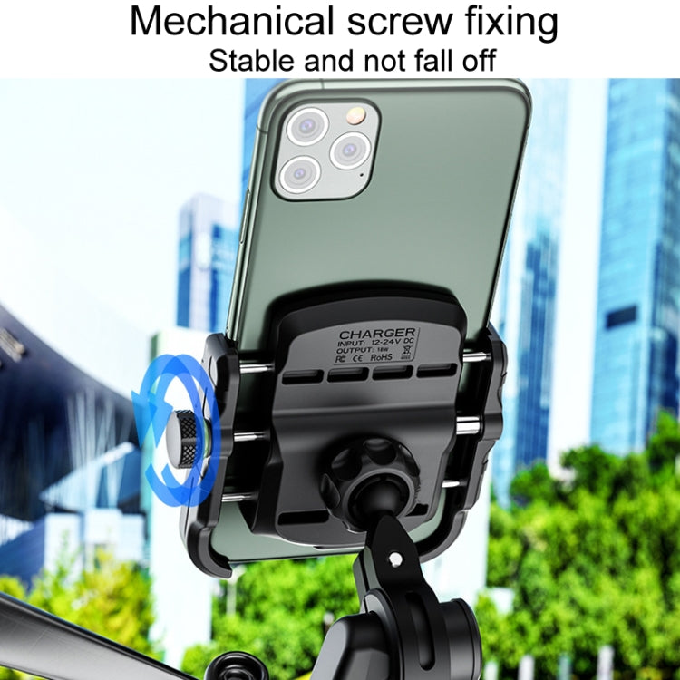 Kewig M8S Bicycle Aluminum Navigation Mount Outdoor Cycling Cell Phone Holder