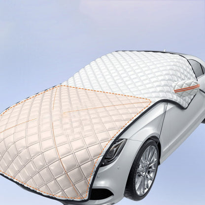 Car Snow Cover Anti-freezing Frost Cover Winter Thickened Car Clothes Blocking Cloth, Hood Full Coverage, Full Window Coverage, Sedan Full Car Coverage, SUV Full Car Coverage