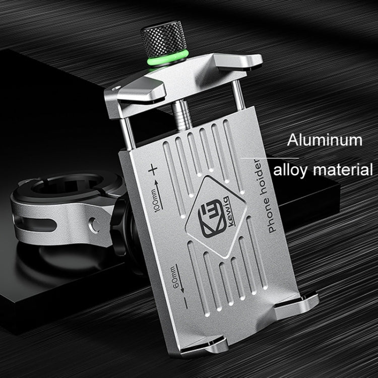 Kewig M7 Bicycle 4 Claws Aluminum Navigational Bracket Outdoor Cycling Cell Phone Holder