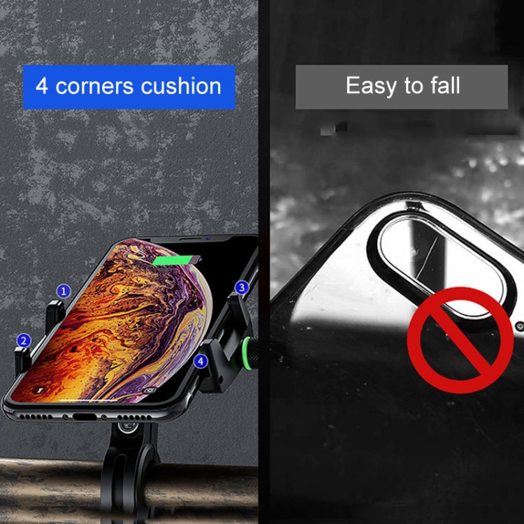 Kewig M7 Bicycle 4 Claws Aluminum Navigational Bracket Outdoor Cycling Cell Phone Holder