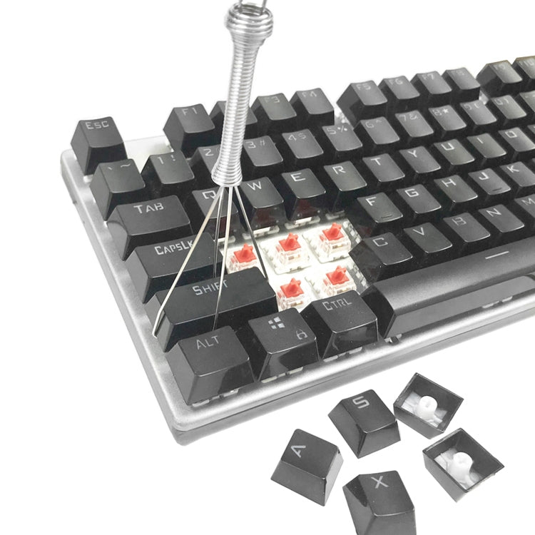 Steel Wire Mechanical Keyboard Cleaning Replacement Key Puller, 1pcs