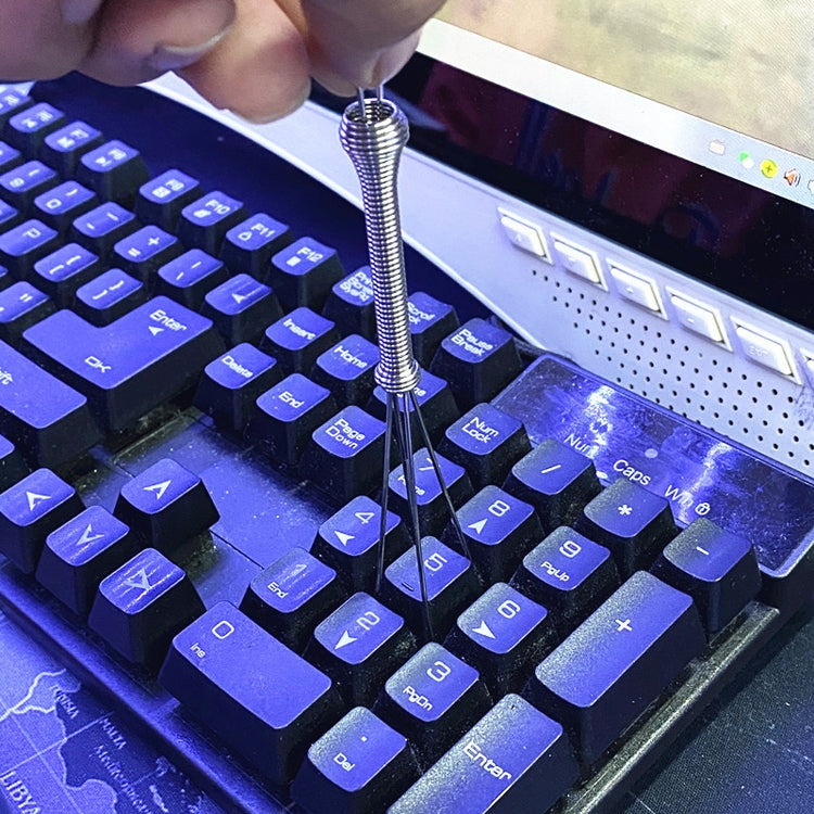 Steel Wire Mechanical Keyboard Cleaning Replacement Key Puller, 1pcs
