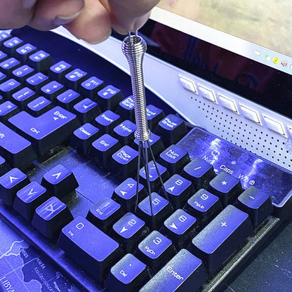 Steel Wire Mechanical Keyboard Cleaning Replacement Key Puller, 1pcs