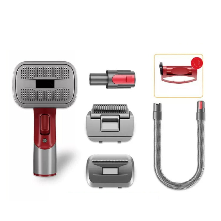 For Dyson V7 V8 V10 V11 V15 Pet 3 In 1 Grooming Suction Head Set, With Hose, Without Hose