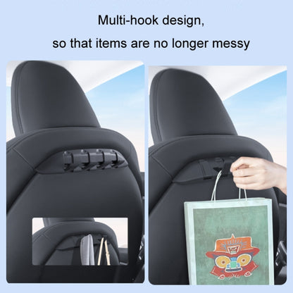 For Tesla ModelY/3 Seat Back Hook Bracket, 1pcs, 2pcs