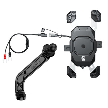 Kewig Motorcycle Navigation Phone Holder Outdoor Riding Charging Bracket, M11-G2-A1, M11-G2-A2, M11-G2-A3
