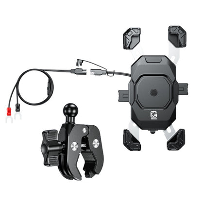 Kewig Motorcycle Navigation Phone Holder Outdoor Riding Charging Bracket, M11-G2-A1, M11-G2-A2, M11-G2-A3