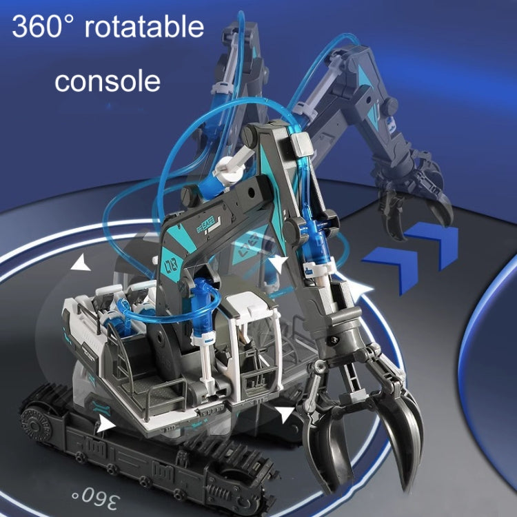 Children Science Education Building Block Toys Hydraulic Mechanical Engineering Vehicle, Excavator, Crane Machine, Wood Loader, Grapple, Fire Truck, Bulldozer