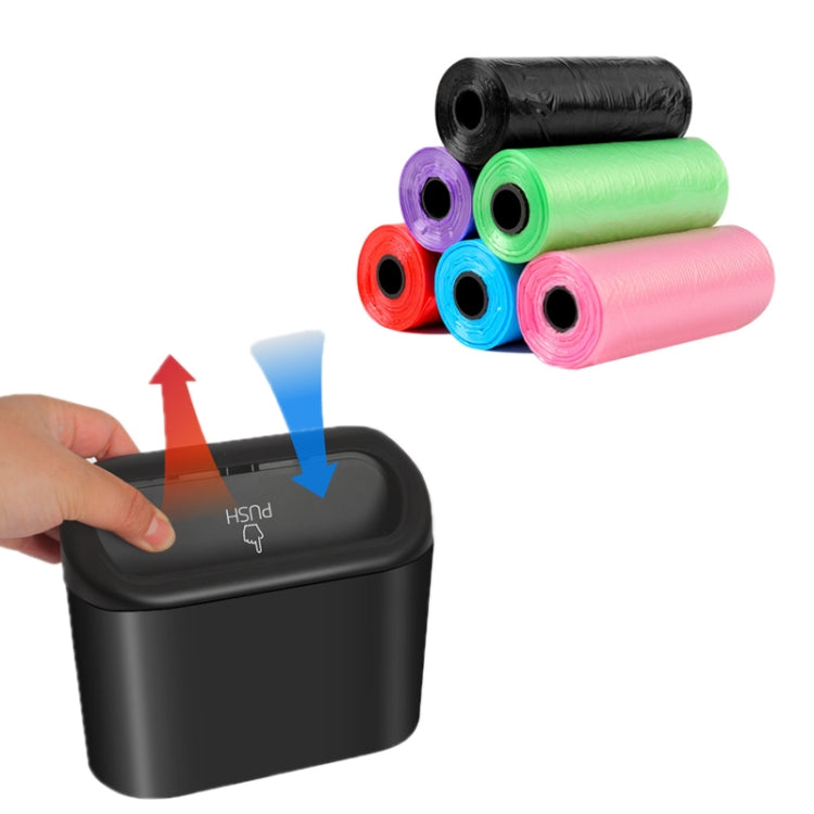 5rolls Thickened Car-Mounted Cleaning Disposable Garbage Bags, Car Garbage Bags