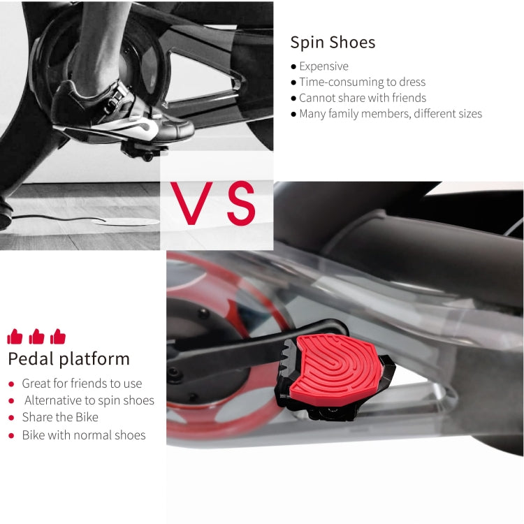 For Peloton Venzo Spinning Bike Locking Pedal To Flat Pedal Conversion Plate