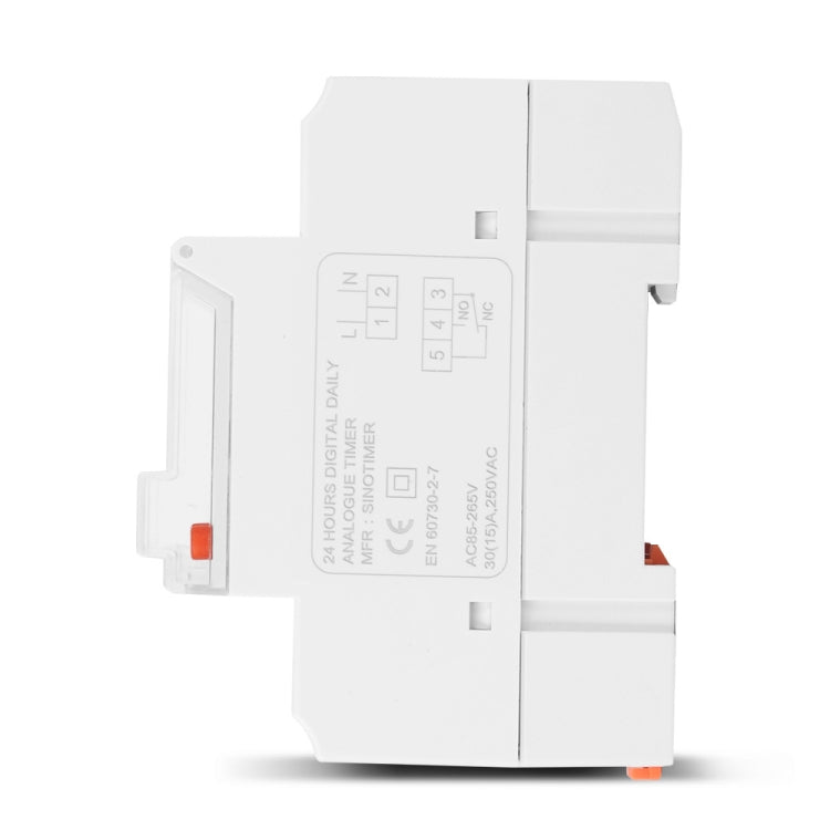 SINOTIMER  TM929BKL 85-265V 30A 24hrs Digital Analogue Din Module Time Switch With Backlight, 30A
