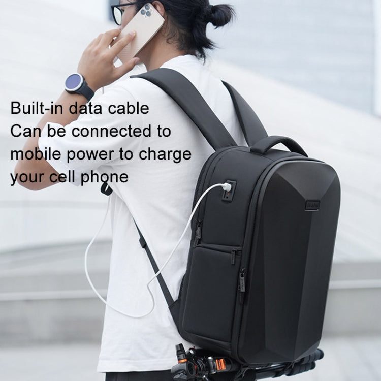 Hard Shell Shoulder Camera Bag Waterproof Shockproof Photography Pack, D108