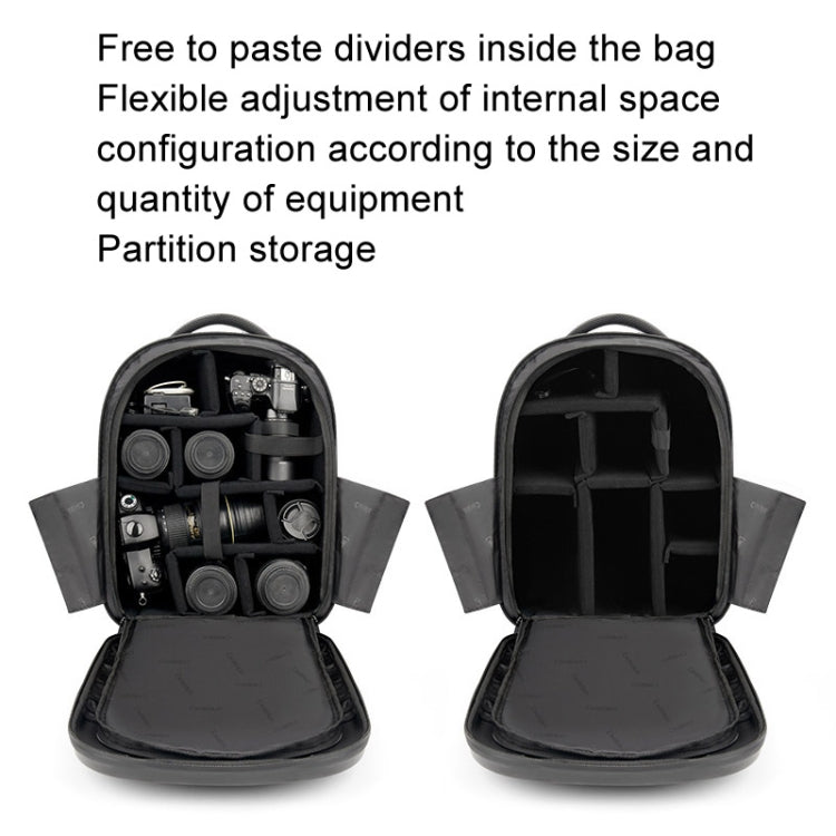 Hard Shell Shoulder Camera Bag Waterproof Shockproof Photography Pack, D108