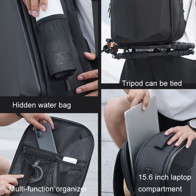 Hard Shell Shoulder Camera Bag Waterproof Shockproof Photography Pack, D108