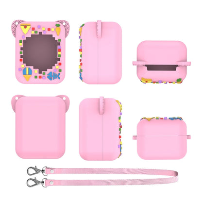 For Bitzee Electronic Pet Machine Silicone Protective Case, Blue, Light Purple, Pink, Mint Green