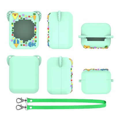 For Bitzee Electronic Pet Machine Silicone Protective Case, Blue, Light Purple, Pink, Mint Green