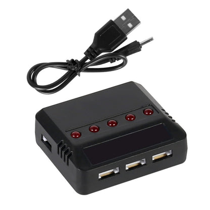 One To Five 3.7V Lithium Battery USB Charger For X5C Aircraf, One To Five