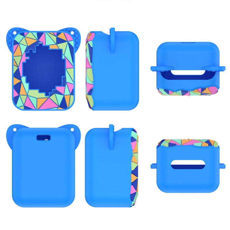 For Bitzee Magicals Digital Electronic Pet Gaming Machine Silicone Protective Cover, Blue, Light Purple, Pink, Mint Green