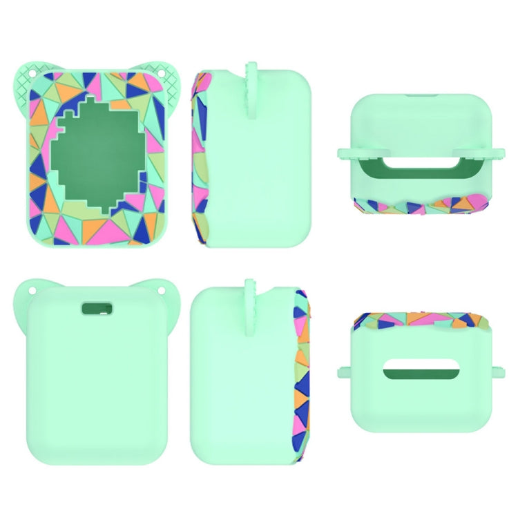 For Bitzee Magicals Digital Electronic Pet Gaming Machine Silicone Protective Cover, Blue, Light Purple, Pink, Mint Green