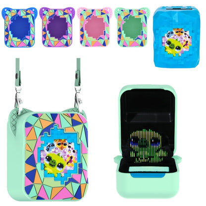 For Bitzee Magicals Digital Electronic Pet Gaming Machine Silicone Protective Cover, Blue, Light Purple, Pink, Mint Green