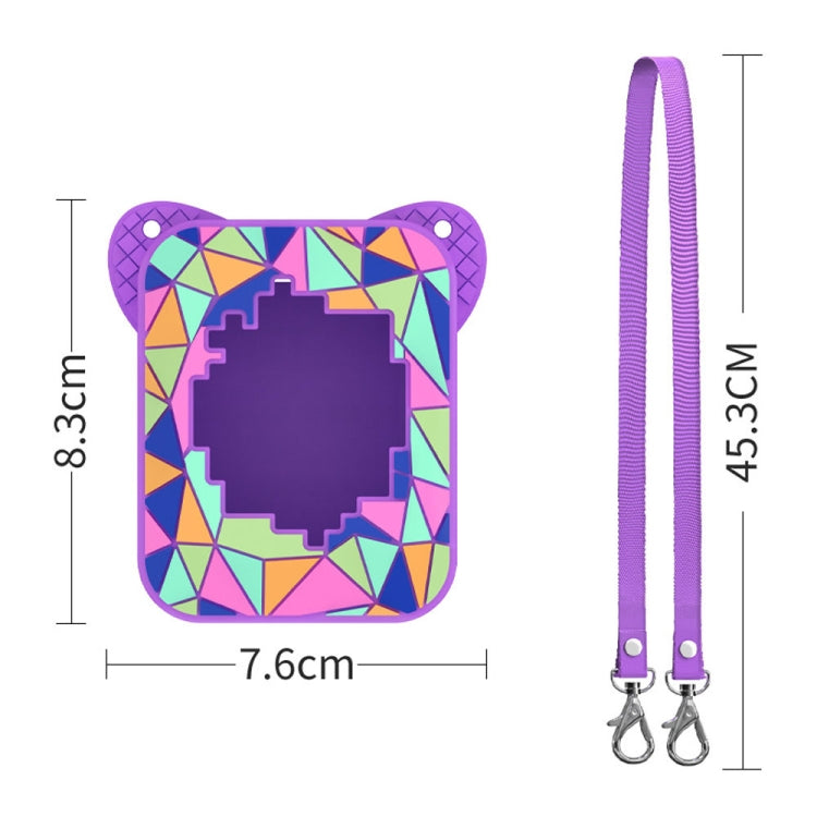 For Bitzee Magicals Digital Electronic Pet Gaming Machine Silicone Protective Cover, Blue, Light Purple, Pink, Mint Green