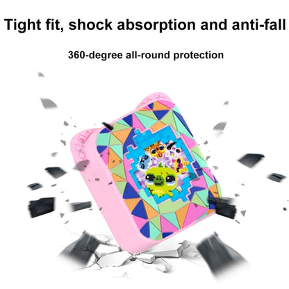 For Bitzee Magicals Digital Electronic Pet Gaming Machine Silicone Protective Cover, Blue, Light Purple, Pink, Mint Green