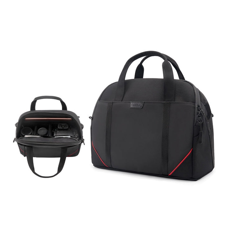 Cwatcun D109 Portable Casual Waterproof Multi-Function Camera Storage Photography Bag, Small Black, Medium Black, Large Black