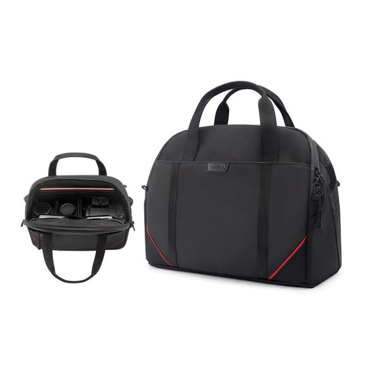 Cwatcun D109 Portable Casual Waterproof Multi-Function Camera Storage Photography Bag, Small Black, Medium Black, Large Black