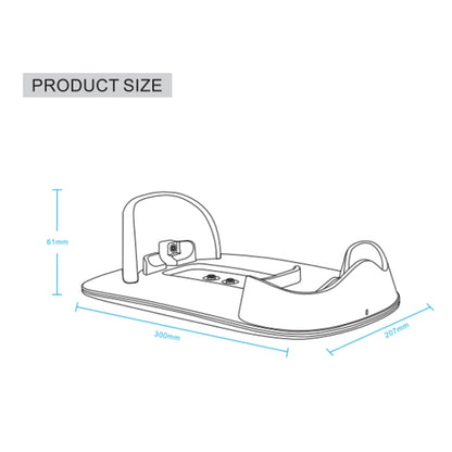 For Apple Vision Pro VR Helmet Wireless Charging Dock 30W Fast Charging Base US Plug
