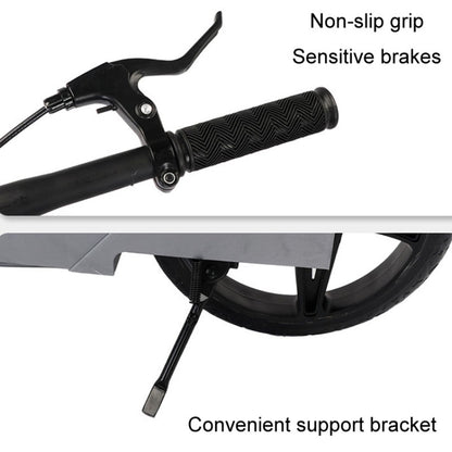 Adult Scooter Two-wheel Mobility Scooter Double Wing Pedal Bike, Standard Silver, Standard Black, Folding Black, Folding Silver
