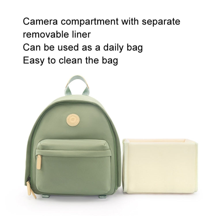 Cwatcun D125 Small Shoulder Camera Bag Casual Commuter DSLR Backpack, Small