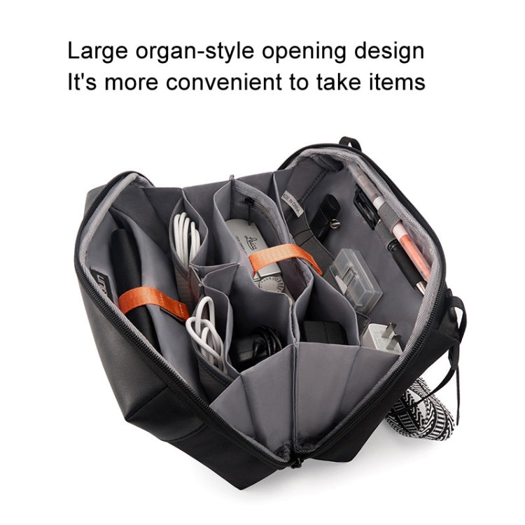 Cwatcun D123 Medium Multifunctional Photography Storage Pack Data Camera Digital Bag, D123