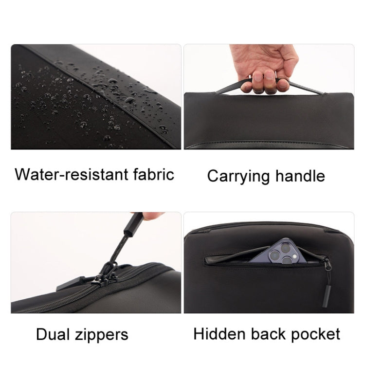 Cwatcun D123 Medium Multifunctional Photography Storage Pack Data Camera Digital Bag, D123