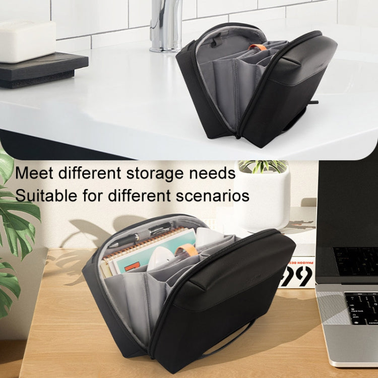 Cwatcun D123 Medium Multifunctional Photography Storage Pack Data Camera Digital Bag, D123