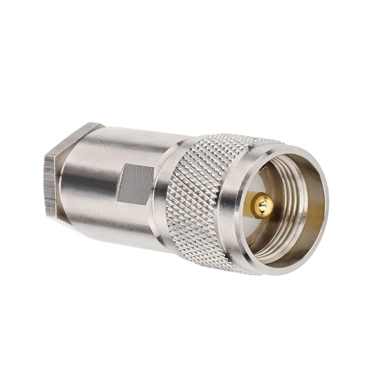 All Copper UHF Male RF Coaxial Connector For LMR400 / RG8 / RG8U / KMR400 / Belden 9913 / 7D-FB Coaxial Cable, UHF Male
