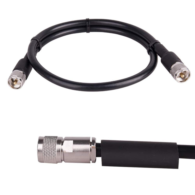 All Copper UHF Male RF Coaxial Connector For LMR400 / RG8 / RG8U / KMR400 / Belden 9913 / 7D-FB Coaxial Cable, UHF Male